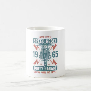 Mug Moto Vintage Speed Rebel 1965