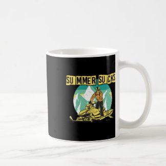 Mug Motoneige Été Sucks Retro Motoneige Motoneige Wi-F