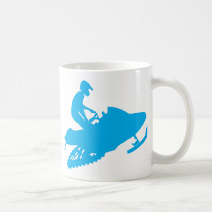 Mug Motoneige Motoneige Bleu