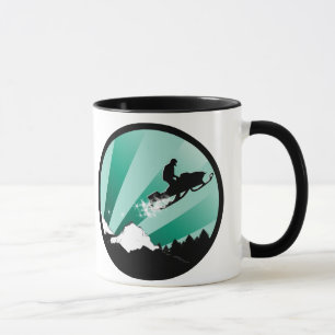 Mug motoneige. pthalo. cercle.