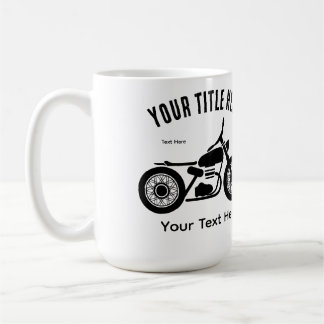 Mug Motorcycle Ride Speed and Freedom Design