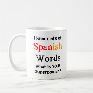 Mug mots espagnols