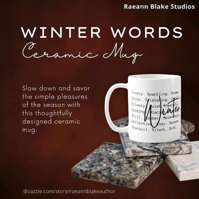 Mug Mots et émotions hiver Musique en céramique (Créateur téléchargé)