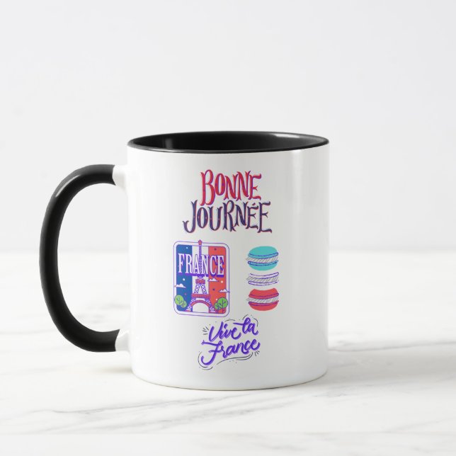 Mug Mots Français Citations Cadeaux Thématiques  (Gauche)
