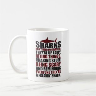 Mug Mots Motivationnels - Être un requin