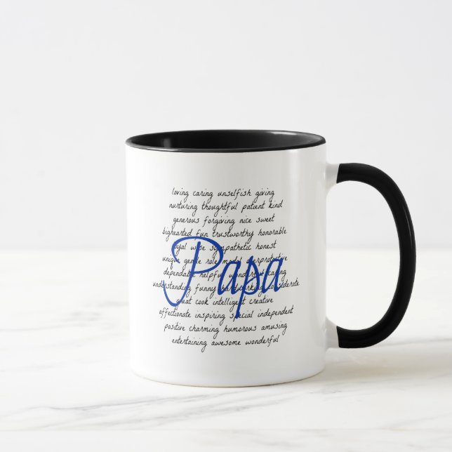 Mug Mots pour Papa (Droite)