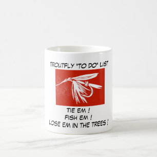 Mug "Mouche rouge - Truite volée "À faire liste" Musiq
