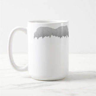 Mug Moustache adaptée pour un génie
