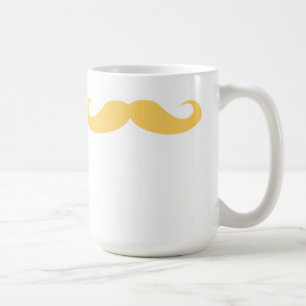 Mug Moustache blonde