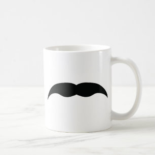 Mug moustache noire