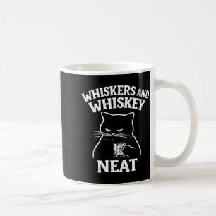 Mug Moustaches et buveur drôle de chat soigné amateur