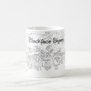 Mug Mouton noir Ecosse