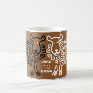 Mug Moutons amoureux - Jake aime Emma