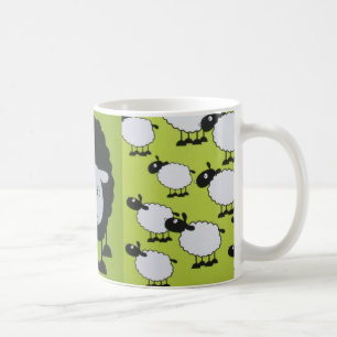 Mug moutons noirs