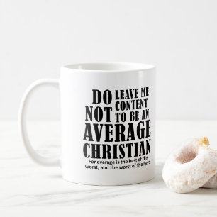 Mug Moyenne des citations chrétiennes