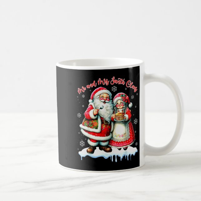 Mug Mr &amp; Mrs Santa Claus Christmas Matching Couple (Droite)