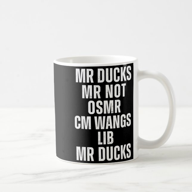 Mug Mr Ducks Mr Not Duck Joke Phonetic Puzzle  (Droite)