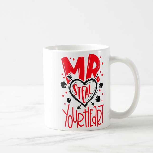 Mug Mr Steal Your Heart Valentines Day Matching Coupl  (Droite)