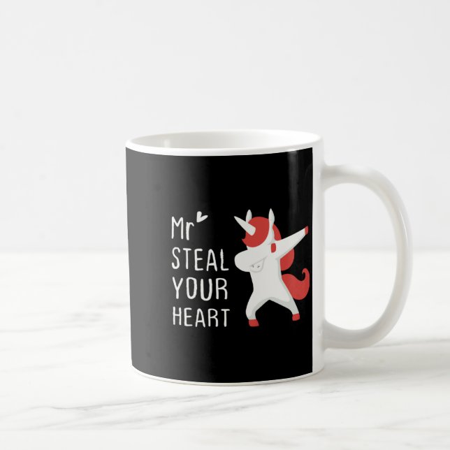 Mug Mr Steal Your Heart Valentines Day V Day Boys Unic (Droite)