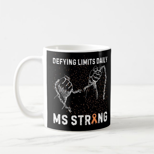 Mug MS Strong : Sensibilisation à la sclérose en plaqu (Gauche)
