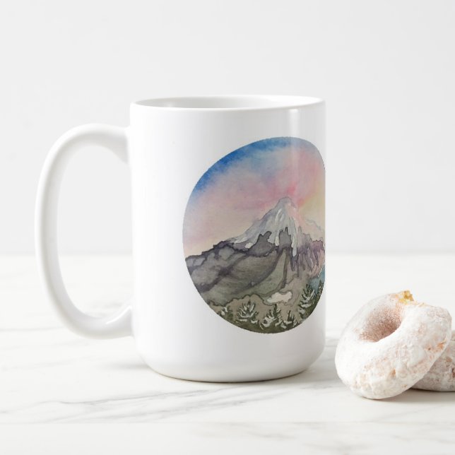 Mug Mt. Lever de soleil de capot (Avec donut)