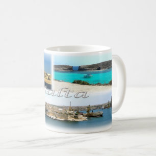 Mug MT Malte - La Valette Skyline -