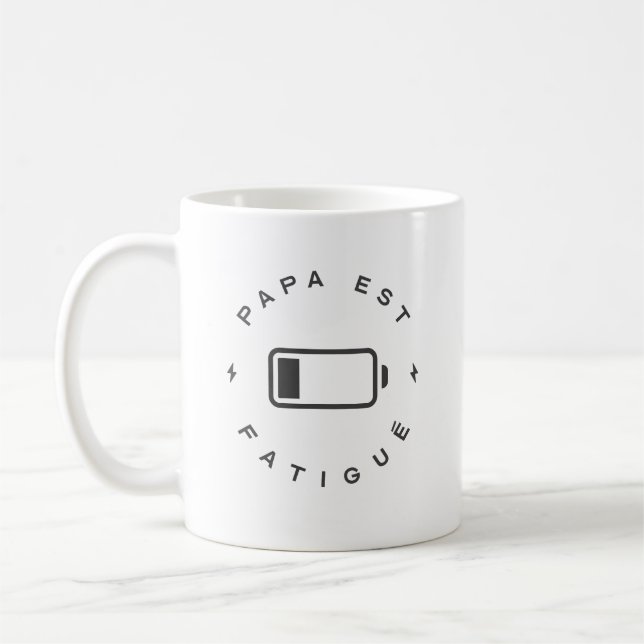 Mug muette pour les pères fatigués (Gauche)