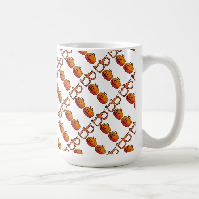 Mug Mug/Boo d'Halloween (Droite)