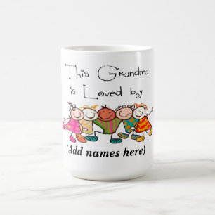 Mug Mug/Citation "Grand-mère aime"