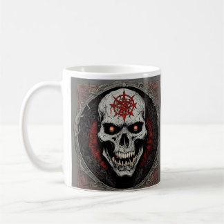 Mug "Mug crâne d'esprit sauvage" "Mug de loup de gunsl