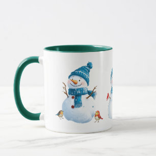 Mug "Mug de Noël Festive Snowman"