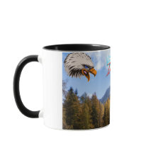 Mug mug eagle coffee predator