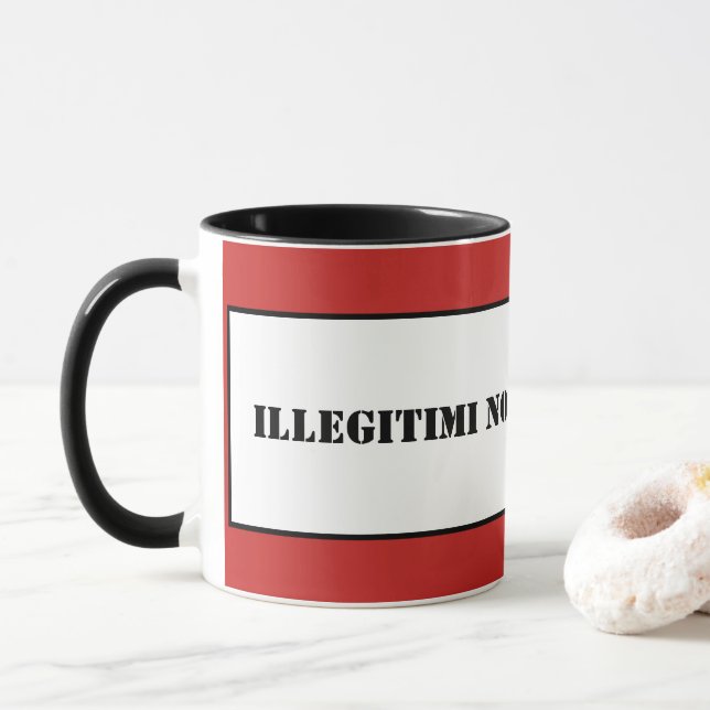 Mug Mug-Illégitimi non Carborundum (Avec donut)