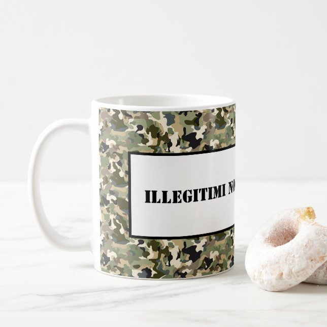 Mug Mug-Illégitimi Non Carborundum (Avec donut)