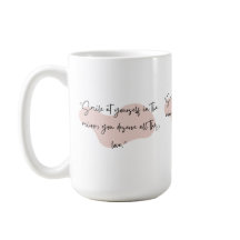 "Mug Inspirationnel pour l'Amour et la Positivité"