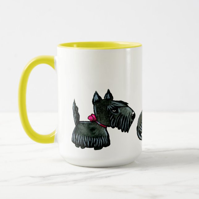Mug Mug, les terriers écossais (Gauche)
