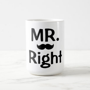 Mug Mug/Mr juste avec la moustache