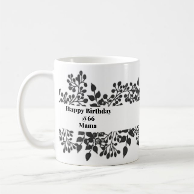 Mug Mug-Mug de café pour maman, Cadeau pour mères, 45e (Gauche)