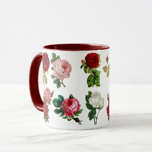 Mug Mug roses vintage