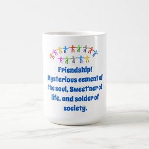 Mug MugFriendship Mysterious Cement - Citation d'amiti