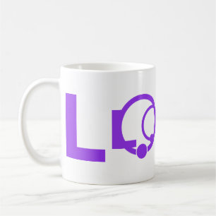 Mug Mugue à l'effigie de LOVE Violet