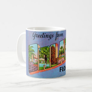Mug Mugue Carte de Vœux Orlando Ancienne