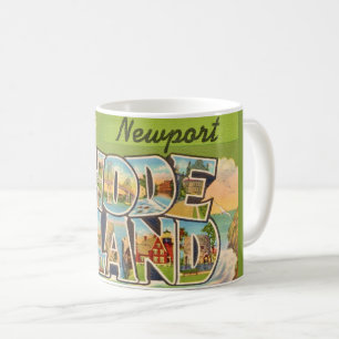 Mug Mugue carte postale de Newport Rhode Island