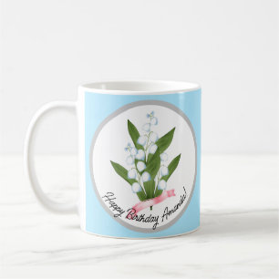Mug Muguet, rétro