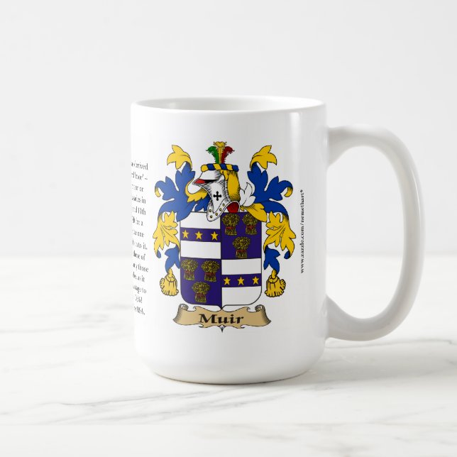 Mug Muir, l'origine, la signification et la crête (Droite)