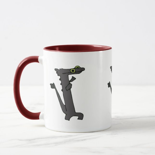 Mug mule dansante sans dents (Gauche)