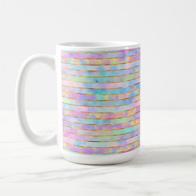 MUG MULTICOLORÉ PASTEL (Gauche)
