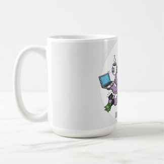 Mug Multitasker – Funny Chaotic Octopus Dark Humor 