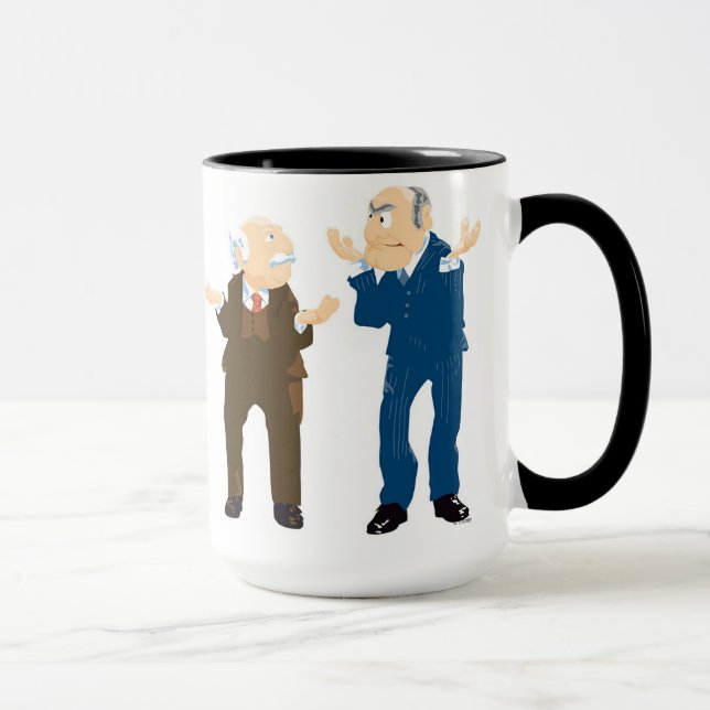Mug Muppets Sattler et Waldorf se regardent (Droite)