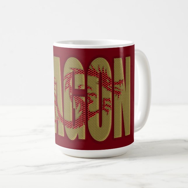 Mug muqueuse de dragon (Devant droit)